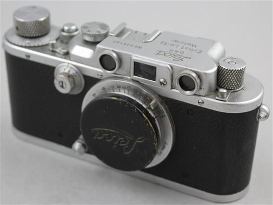 Leica III camera, no.326107,